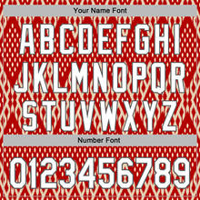 Load image into Gallery viewer, Custom Stitched Red White Cream-Steel Gray 3D Mexico Aztec Pattern Sports Pullover Sweatshirt Hoodie
