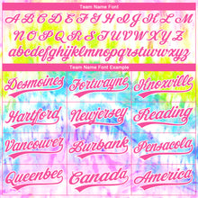 Загрузить изображение в средство просмотра галереи, Custom Stitched Tie Dye Pink-White 3D Sports Pullover Sweatshirt Hoodie
