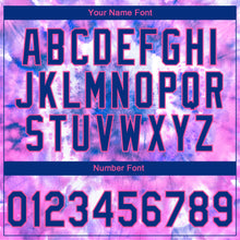 Загрузить изображение в средство просмотра галереи, Custom Stitched Tie Dye Royal-Pink 3D Sports Pullover Sweatshirt Hoodie
