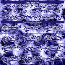 Загрузить изображение в средство просмотра галереи, Custom Stitched Tie Dye Dark Purple-White 3D Sports Pullover Sweatshirt Hoodie
