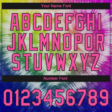 Загрузить изображение в средство просмотра галереи, Custom Stitched Tie Dye Pink-Black 3D Sports Pullover Sweatshirt Hoodie

