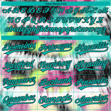 Загрузить изображение в средство просмотра галереи, Custom Stitched Tie Dye Aqua-Black 3D Sports Pullover Sweatshirt Hoodie
