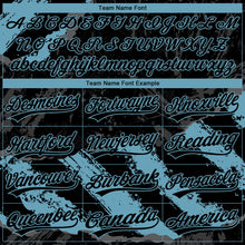 Загрузить изображение в средство просмотра галереи, Custom Stitched Black Shadow Blue-Steel Gray 3D Pattern Design Splash Sports Pullover Sweatshirt Hoodie
