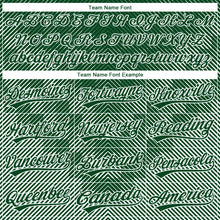 Загрузить изображение в средство просмотра галереи, Custom Stitched Green White 3D Pattern Design Line Sportswear Pullover Sweatshirt Hoodie
