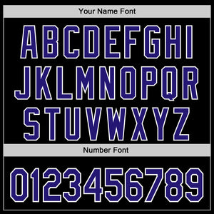 Custom Black Dark Purple Red Yellow Blue-White 3D Urban City Edition Sports Authentic Baseball Jersey