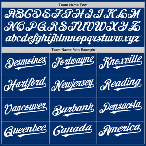 Custom Blue White-Red 3D Urban City Edition Sports Authentic Baseball Jersey