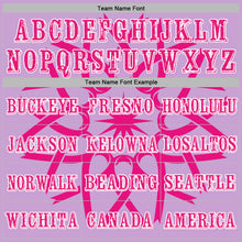 Загрузить изображение в средство просмотра галереи, Custom Light Purple Hot Pink-White 3D Pink Ribbon Breast Cancer Awareness Women Health Care Support Sports Pullover Sweatshirt Hoodie
