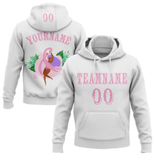 Загрузить изображение в средство просмотра галереи, Custom White Light Pink 3D Pink Ribbon Breast Cancer Awareness Women Health Care Support Sports Pullover Sweatshirt Hoodie
