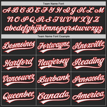 Load image into Gallery viewer, Custom Black White-Red Authentic Baseball Jersey
