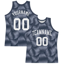 Laden Sie das Bild in den Galerie-Viewer, Custom Steel Gray White Line Round Neck Sublimation Basketball Suit Jersey
