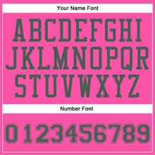 Загрузить изображение в средство просмотра галереи, Custom Pink Green Round Neck Suit Basketball Jersey
