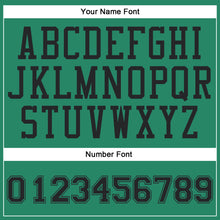 Загрузить изображение в средство просмотра галереи, Custom Kelly Green Black Round Neck Suit Basketball Jersey
