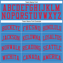 Laden Sie das Bild in den Galerie-Viewer, Custom Blue Red Round Neck Suit Basketball Jersey
