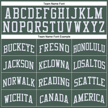 Laden Sie das Bild in den Galerie-Viewer, Custom Green White Round Neck Suit Basketball Jersey
