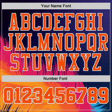 Загрузить изображение в средство просмотра галереи, Custom Purple Orange Pink-White Feather Wing Boho Style Round Neck Sublimation Basketball Uniform Jersey
