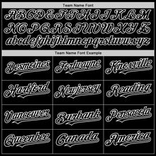 Charger l&#39;image dans la galerie, Custom Black White Mesh Authentic Throwback Baseball Jersey
