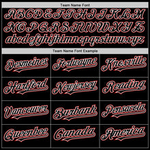 Laden Sie das Bild in den Galerie-Viewer, Custom Black White-Red Mesh Authentic Throwback Baseball Jersey
