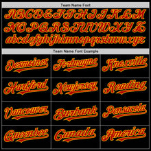 Charger l&#39;image dans la galerie, Custom Black Red-Gold Mesh Authentic Throwback Baseball Jersey

