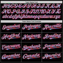 Charger l&#39;image dans la galerie, Custom Black Light Blue-Red Mesh Authentic Throwback Baseball Jersey
