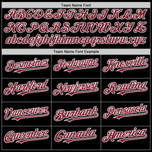 Charger l&#39;image dans la galerie, Custom Black Crimson-White Mesh Authentic Throwback Baseball Jersey
