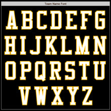 Laden Sie das Bild in den Galerie-Viewer, Custom Black White-Gold Authentic Baseball Jersey
