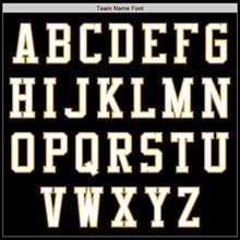 Laden Sie das Bild in den Galerie-Viewer, Custom Black White-Old Gold Authentic Baseball Jersey
