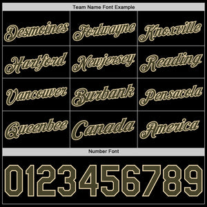 Custom Black Olive-Cream Authentic Basketball Jersey