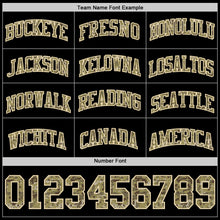 Laden Sie das Bild in den Galerie-Viewer, Custom Black Camo-Cream Authentic Basketball Jersey

