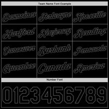 Load image into Gallery viewer, Custom Black Steel Gray Authentic Basketball Jersey
