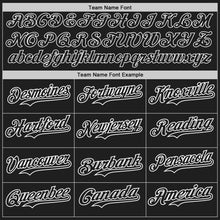 Загрузить изображение в средство просмотра галереи, Custom Black White Authentic Baseball Jersey
