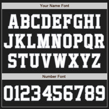 Load image into Gallery viewer, Custom Black White-Gray Authentic Baseball Jersey
