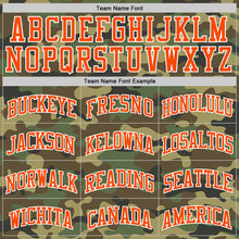 Laden Sie das Bild in den Galerie-Viewer, Custom Camo Orange-White Authentic Salute To Service Basketball Jersey
