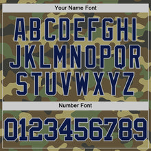 Laden Sie das Bild in den Galerie-Viewer, Custom Camo Navy-Gray Authentic Salute To Service Basketball Jersey
