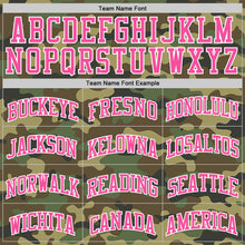 Laden Sie das Bild in den Galerie-Viewer, Custom Camo Pink-White Authentic Salute To Service Basketball Jersey
