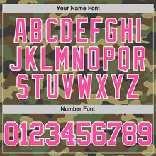 Laden Sie das Bild in den Galerie-Viewer, Custom Camo Pink-White Authentic Salute To Service Basketball Jersey
