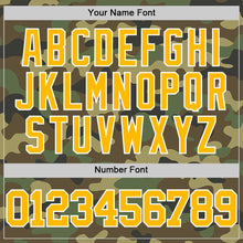 Charger l&#39;image dans la galerie, Custom Camo Gold-White Authentic Salute To Service Basketball Jersey
