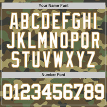 Laden Sie das Bild in den Galerie-Viewer, Custom Camo White-Old Gold Authentic Salute To Service Basketball Jersey
