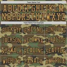 Charger l&#39;image dans la galerie, Custom Camo Old Gold-Black Authentic Salute To Service Basketball Jersey
