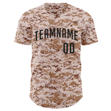 Загрузить изображение в средство просмотра галереи, Custom Camo Black Authentic Salute To Service Baseball Jersey

