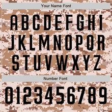 Загрузить изображение в средство просмотра галереи, Custom Camo Black Authentic Salute To Service Baseball Jersey
