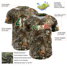 Charger l&#39;image dans la galerie, Custom Camo Vintage Mexican Flag-Cream 3D Woodland Camo Authentic Salute To Service Baseball Jersey
