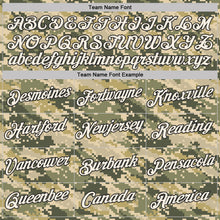 Charger l'image dans la galerie, Custom Camo Cream-Black Desert Digital Camouflage Pixel Salute To Service Performance T-Shirt
