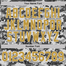 Charger l'image dans la galerie, Custom Camo Old Gold-Cream Urban Digital Camouflage Pixel Salute To Service Performance T-Shirt
