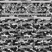 Charger l'image dans la galerie, Custom Camo White-Black Urban Digital Camouflage Pixel Salute To Service Performance T-Shirt
