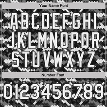 Charger l'image dans la galerie, Custom Camo White-Black Urban Digital Camouflage Pixel Salute To Service Performance T-Shirt
