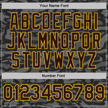 Charger l'image dans la galerie, Custom Camo Brown-Yellow Wave Digital Camouflage Salute To Service Performance T-Shirt
