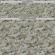Charger l'image dans la galerie, Custom Camo Olive-White Urban Digital Camouflage Pixel Salute To Service Performance T-Shirt
