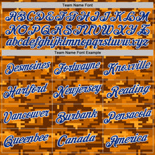 Charger l'image dans la galerie, Custom Camo Royal-White Digital Camouflage Pixel Salute To Service Performance T-Shirt
