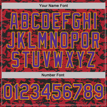 Charger l'image dans la galerie, Custom Camo Purple-Gold Digital Camouflage Salute To Service Performance T-Shirt
