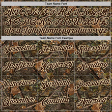 Load image into Gallery viewer, Custom Camo Brown-Cream Woodland Camouflage Salute To Service Performance T-Shirt
